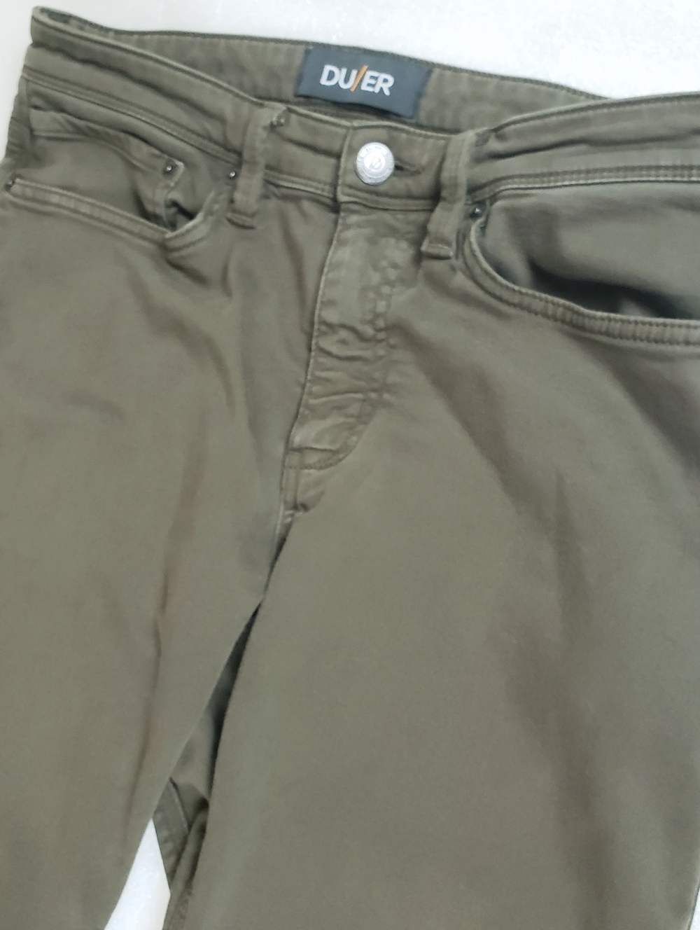 DU/ER Men's 32x27 (32×30 Tag) No Sweat Pant Slim MFNR1002 Performance Pants Hike